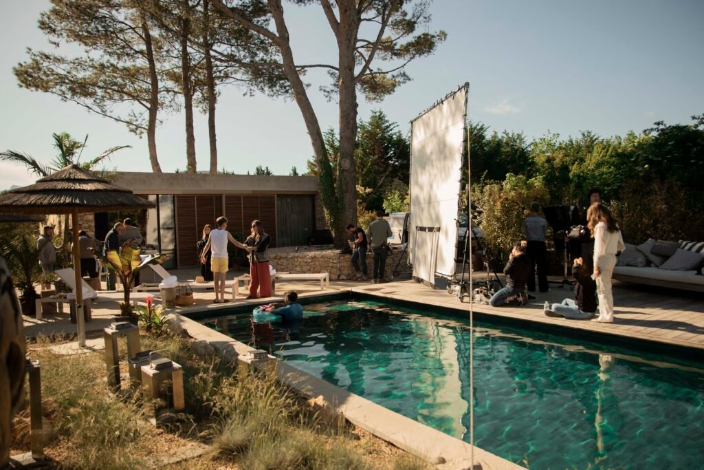 backoff du tournage de la pub europ assistance