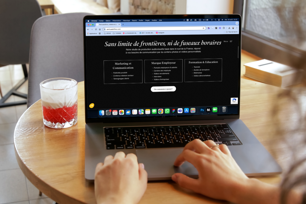 Mockup page accueil Pertusatofilms