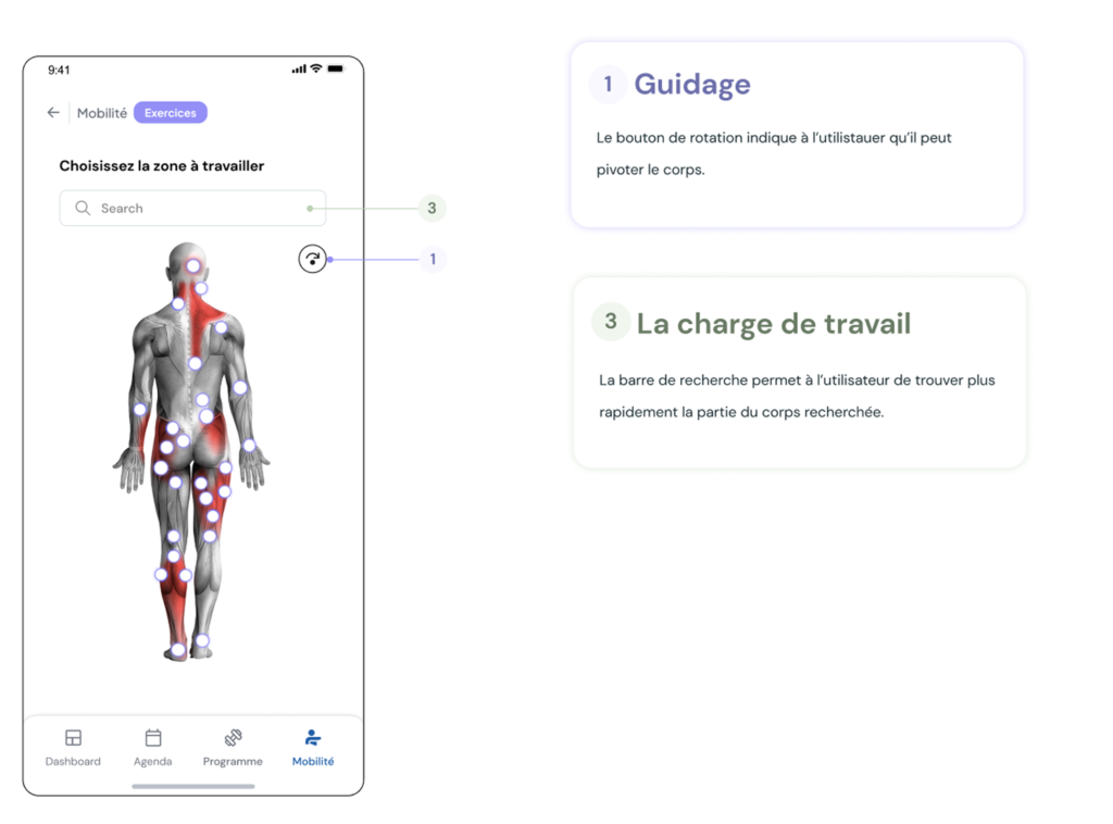 explication du design grace à la méthode de bastien et scapin