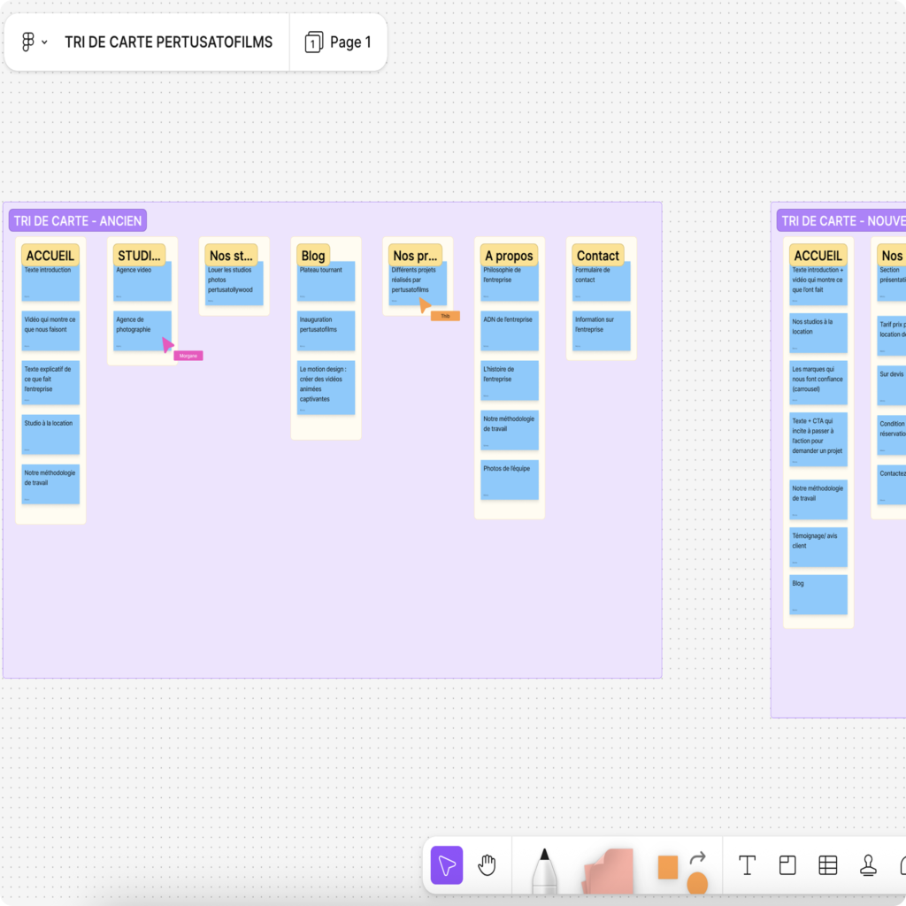 Tri de carte pertusatofilms